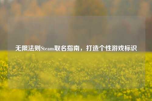无限法则Steam取名指南，打造个性游戏标识